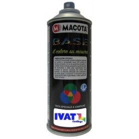 Vernice spray universale alta qualità colore nero lucido ml400
