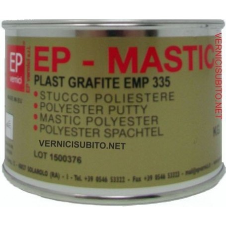 Stucco per plastica e paraurti EMP 335 grafite KG.1
