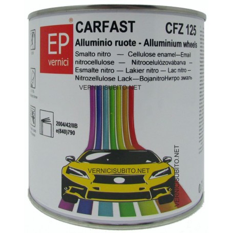 Smalto nitro Alluminio Ruote Kg. 0,750 EP CARFAST CFZ 125