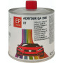 Kit trasparente ACRYCLEAR HS  ZA 1000 con catalizzatore lt.1+500