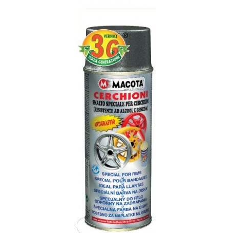 Bomboletta spray Macota Cerchioni FIAT 690 ALLUMINIO RUOTE ml. 400