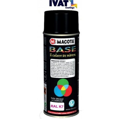 Bomboletta spray tinta RAL 7002 grigio olivastro ml. 400