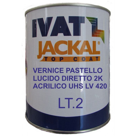 Vernice pastello acrilica a lucido diretto Ivat LV 420 lt. 2