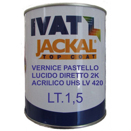 Vernice pastello acrilica a lucido diretto Ivat LV 420 lt. 1,5