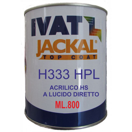 Vernice pastello poliacrilica a lucido diretto Ivat 333 tinta a scelta ml. 800