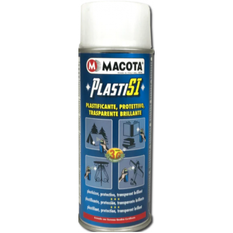 MACOTA PLASTISI Spray Protettivo Pellicola Trasparente plastificante impermeabilizzante 400 ml