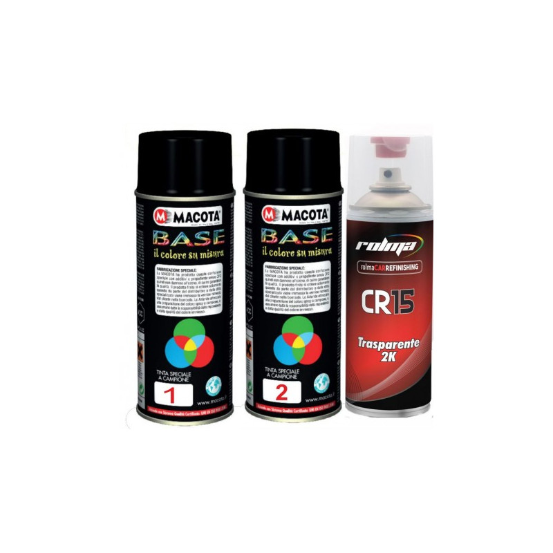 kit tinta a tre strati Yamaha bwc1 white pearl