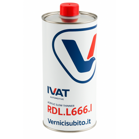 Diluente acrilico lento universale L666 IVAT LT.1