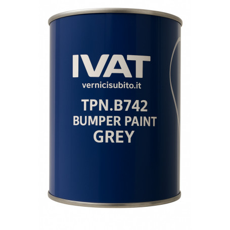 Vernice acrilica per plastiche Bumper paint black lt.1