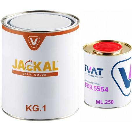 RAL 7021 Smalto poliuretanico IVAT 330 + catalizzatore KG.1+ML.250