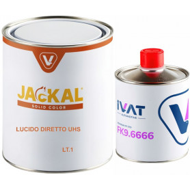 PIAGGIO 879 ROSSO FLUORESCENTE KIT Vernice pastello acrilica a lucido diretto Ivat LV 420 lt. 1+CAT