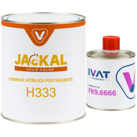 KIT VERNICE PASTELLO ACRILICA HS LUCIDO DIRETTO IVAT 333 A+B