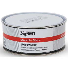 Stucco Poliestere leggero bianco Unifly New ml.750 a+b