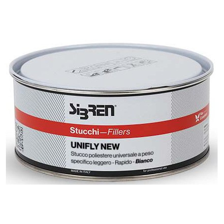 Stucco Poliestere leggero bianco Unifly New ml.750 a+b