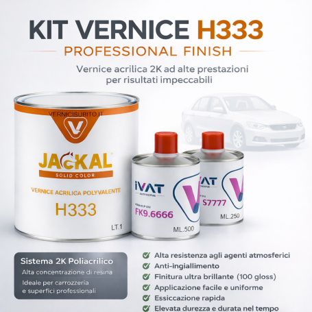 KIT Vernice-smalto pastello Fiat 223/B Bianco sincero