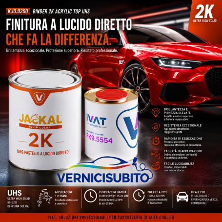 copy of KIT Vernice pastello acrilica a lucido diretto Ivat LV 420 lt. 1+CAT. E DIL.