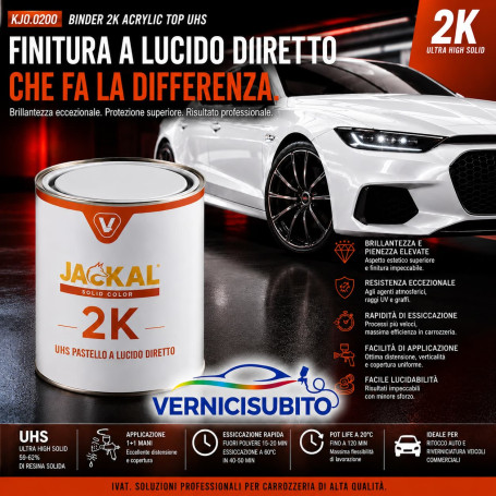 FIAT 152 ROSSO VIVO LT.3 Vernice pastello acrilica a lucido diretto Ivat LV 420