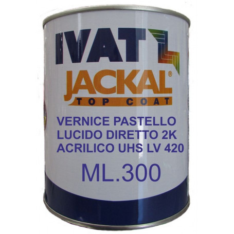 FIAT 296/A BIANCO DIVINO Vernice pastello acrilica a lucido diretto Ivat LV 420 ml. 300