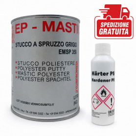 Stucco poliestere a spruzzo EMSP 350 LT.1+CAT-RE