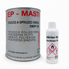 Stucco poliestere a spruzzo EMSP 350 LT.1+CAT-RE