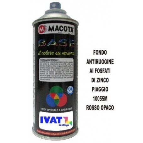 Bomboletta spray Fondo Antiruggine Rosso 10055M ML.400