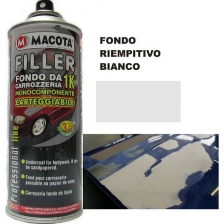 Bomboletta spray Macota Filler fondo BIANCO ml. 400