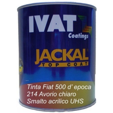 Smalto pastello tinta Fiat 214 Avorio Chiaro lt. 1