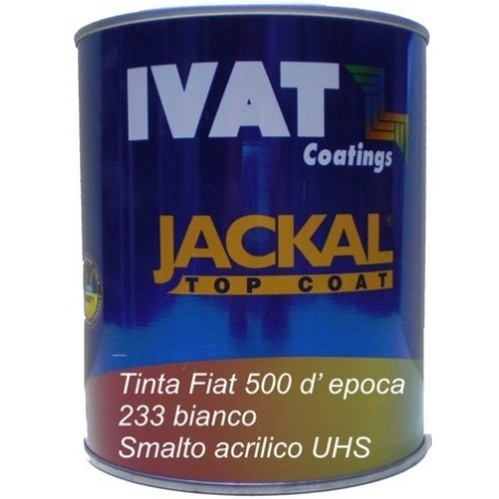 Smalto pastello tinta Fiat 233 Bianco lt. 1