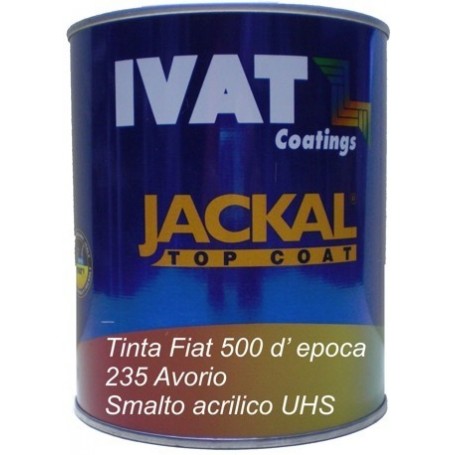 Smalto pastello tinta Fiat 235 Avorio lt. 1