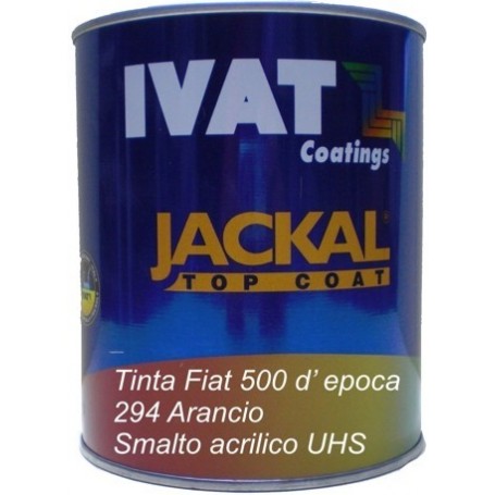 Smalto pastello tinta Fiat 294 Arancio (Italgas) lt. 1