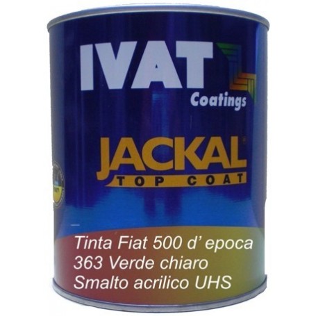 Smalto pastello tinta Fiat 363 Verde Chiaro lt. 1