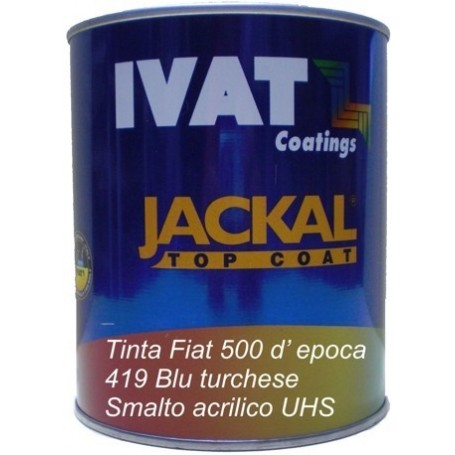 Smalto pastello tinta Fiat 419 Blu Turchese lt. 1