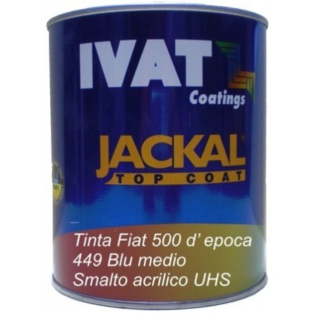 Smalto pastello tinta Fiat 449 Blu Medio lt. 1