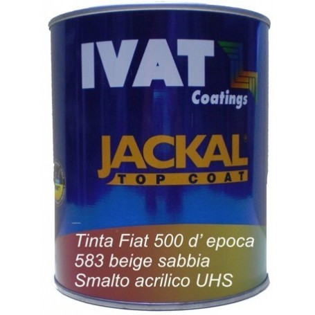 Smalto pastello tinta Fiat 583 Beige Sabbia lt. 1