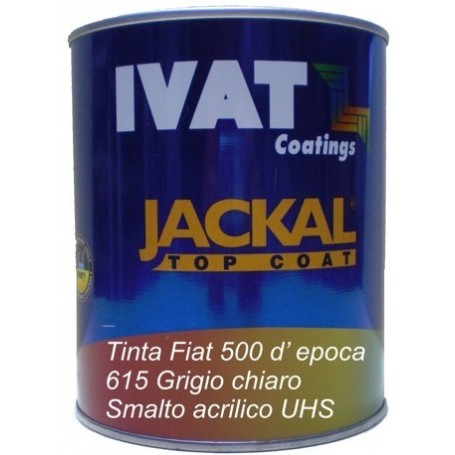 Smalto pastello tinta Fiat 615 Grigio Chiaro lt. 1