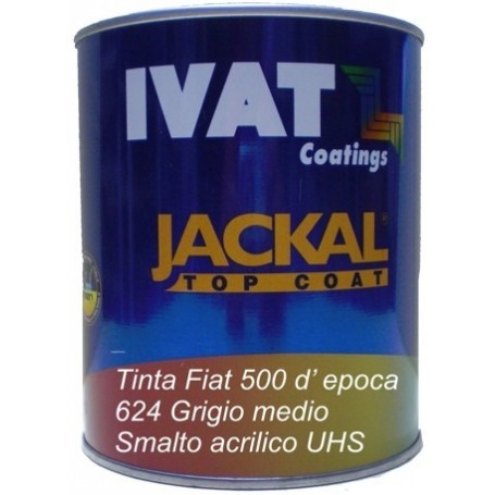 Smalto pastello tinta Fiat 624 Grigio Medio lt. 1