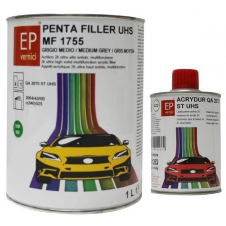 Fondo acrilico UHS PENTAFILLER MF 1755 A+B  LT.1+ML.250